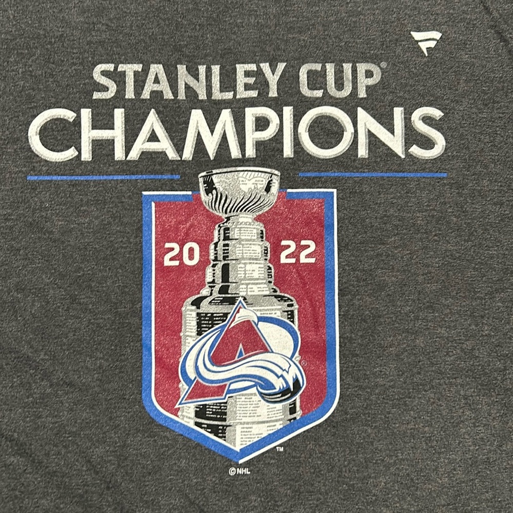 Colorado Avalanche Stanley Cup Champion shirt Xl